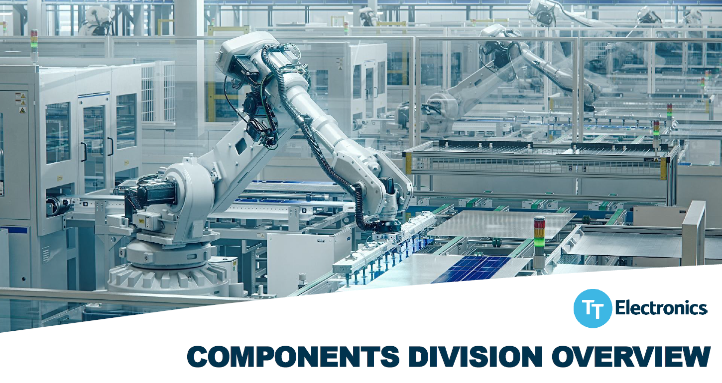TTエレクトロニクス　COMPONENTS DIVISION OVERVIEW